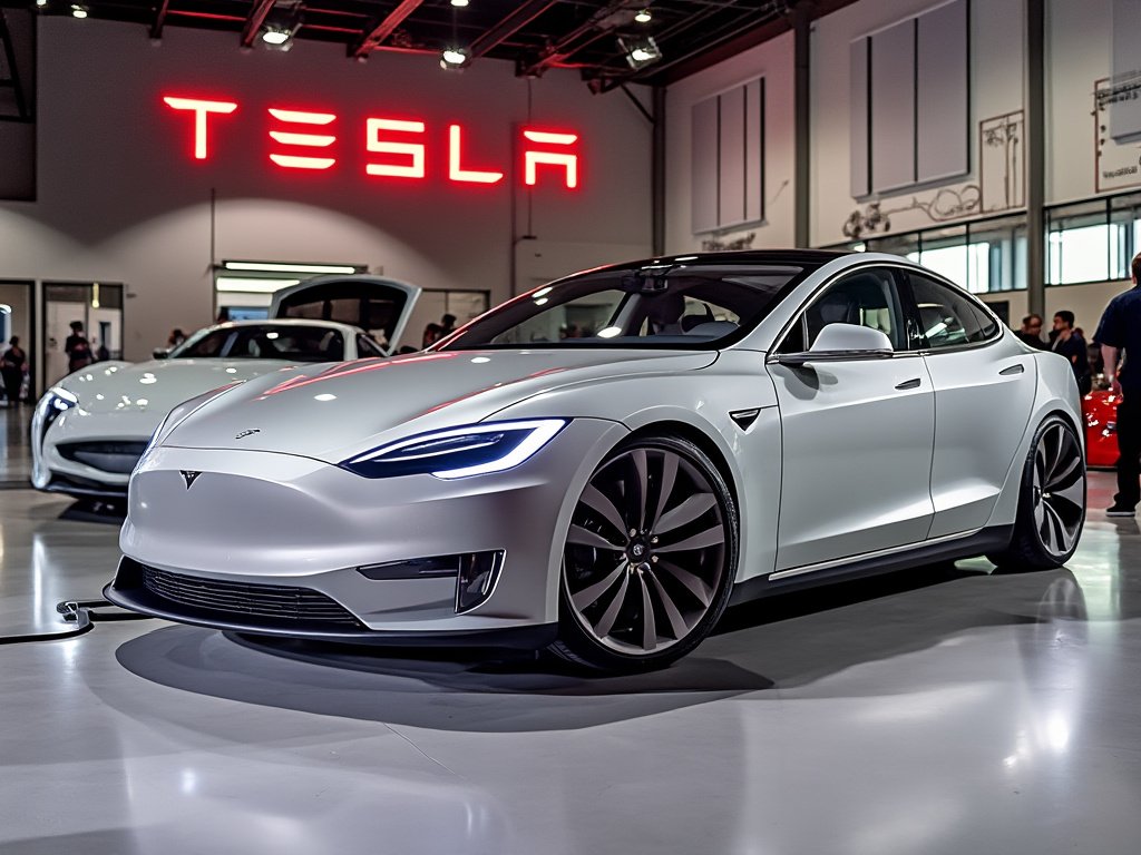 photo pour la Tesla Model S 