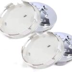 4 Pièces Voiture Cache Moyeux pour Peugeot 40mm 50mm 55mm 60mm,Capuchons Centre Roue Moyeu Enjoliveur Jantes Enjoliveurs Résistant Corrosion Accessoires,55mm