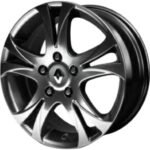 Renault Accessoires 7711426990 Jantes en alliage Avanza Gris anthracite satiné 15 pouces