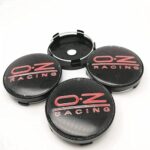 4 pièces Auto Cache Moyeux pour Mazda- 2 3 6 MX-5 MX-30 CX-3 CX-8 CX-9 60mm, Enjoliveur Voiture Centre de Jante Capuchons, Capuchons Centre Roue Enjoliveurs Roue Jante DéCoration Accessoires