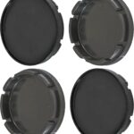 Complect de 4 x55mm Centres de Roue Caches Moyeu Jante Capuchons Enjoliveurs