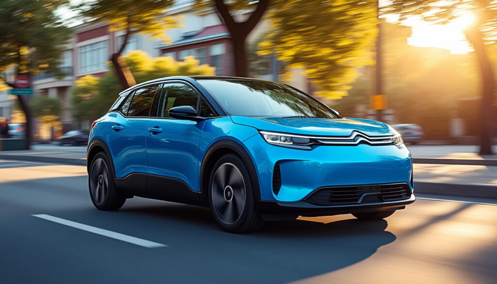 découvrez la fiche technique de la citroën ë-c4, un véhicule électrique alliant performance et confort. explorez ses caractéristiques, son autonomie et ses équipements innovants pour une conduite moderne et durable.
