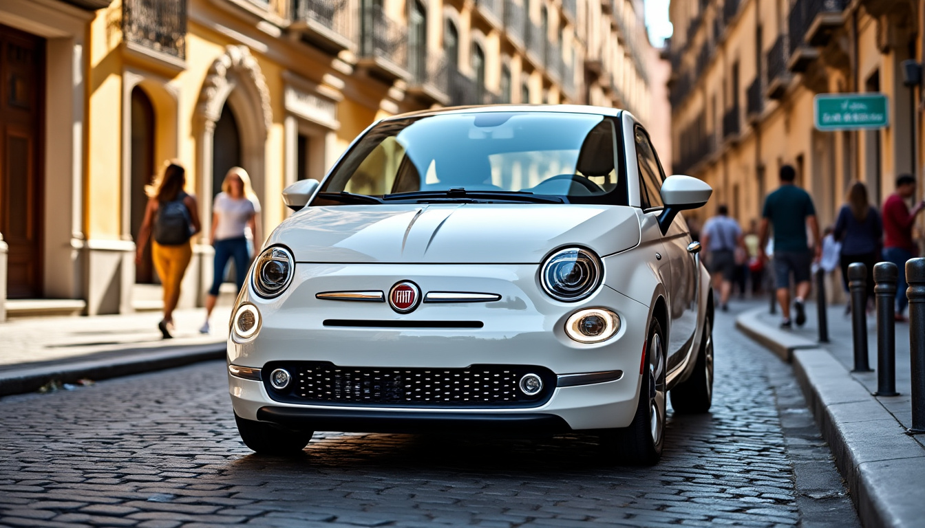 découvrez notre fiche technique complète pour la fiat 500e, la citadine électrique au design intemporel. explorez ses caractéristiques, ses performances, son autonomie et bien plus encore pour tout savoir sur ce modèle innovant qui allie style et respect de l'environnement.