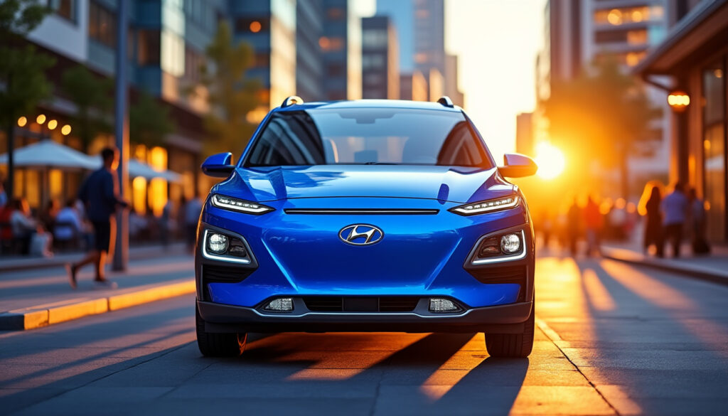découvrez la fiche technique complète du hyundai kona electric, un suv électrique innovant alliant performance, autonomie et technologies avancées. explorez ses caractéristiques, ses équipements et ses avantages pour une conduite durable et agréable.