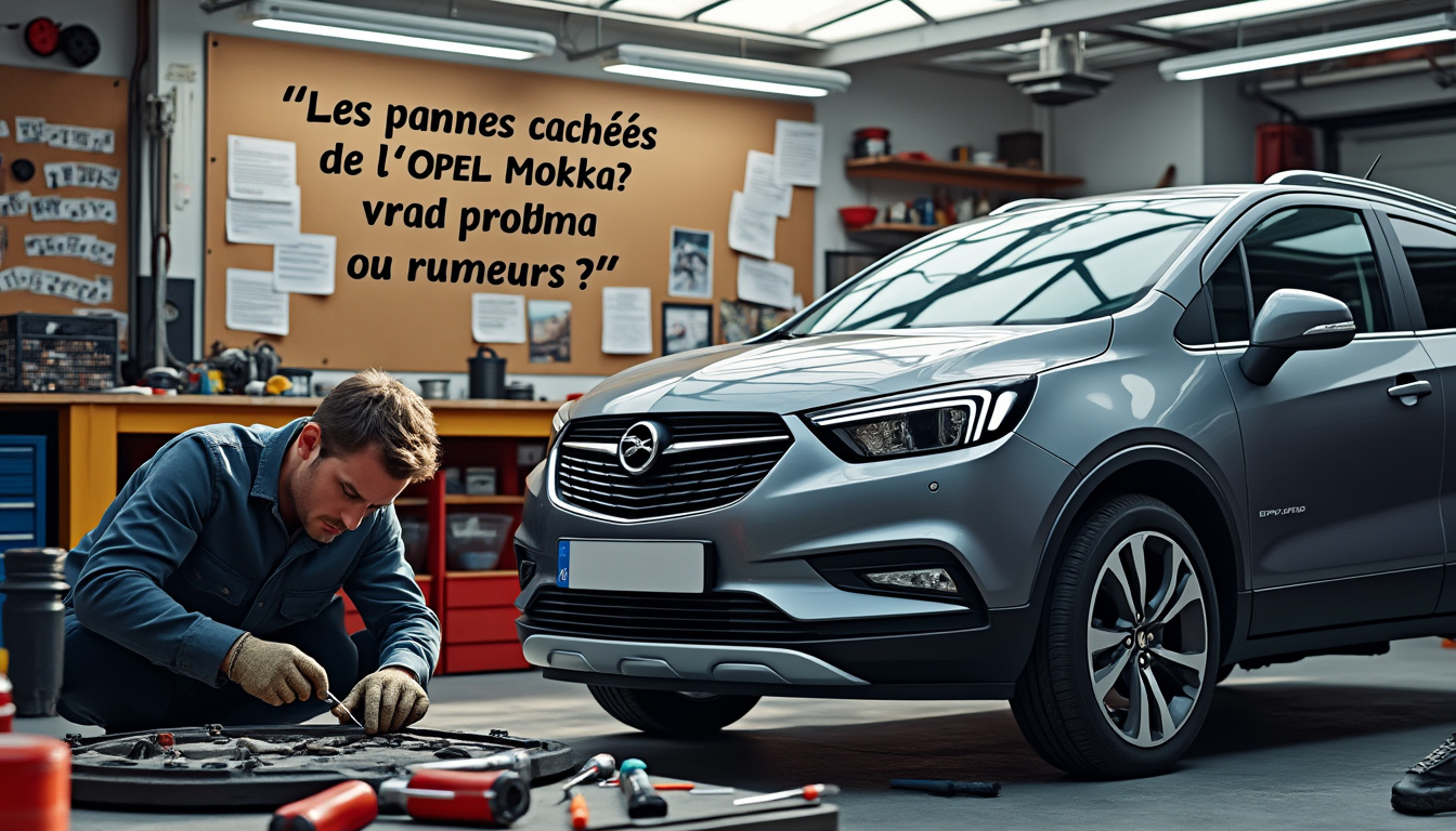 Les pannes cachées de l’Opel Mokka : vrai problème ou rumeurs ?