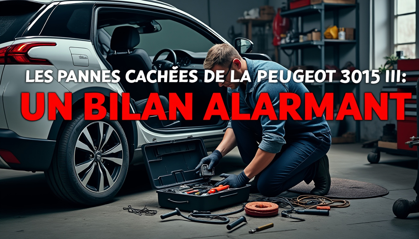 Les pannes cachées de la Peugeot 3008 III : un bilan alarmant