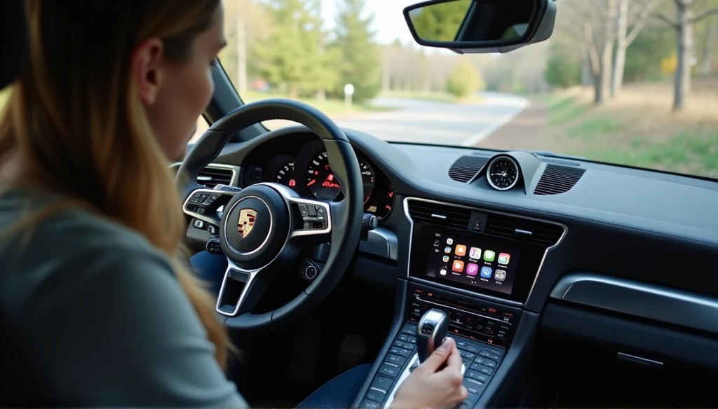 carplay porsche PCM4