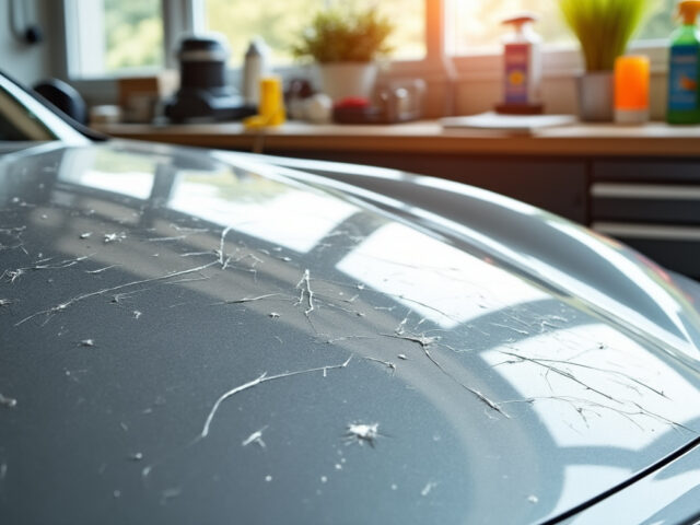 Comment enlever les rayures sur le capot de ma voiture ? Les astuces de grand-mère