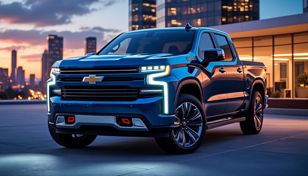 découvrez la fiche technique complète du chevrolet silverado ev, le pick-up électrique qui redéfinit la puissance et la performance. explorez ses caractéristiques innovantes, son autonomie impressionnante et ses technologies avancées pour une expérience de conduite inégalée.