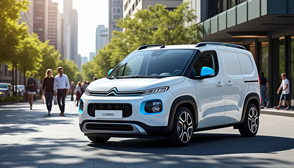 découvrez la fiche technique complète du citroën ë-berlingo, le véhicule utilitaire électrique alliant praticité, confort et technologie avancée. explorez ses performances, sa capacité de chargement et ses caractéristiques innovantes qui en font un choix idéal pour les professionnels et les familles soucieuses de l'environnement.