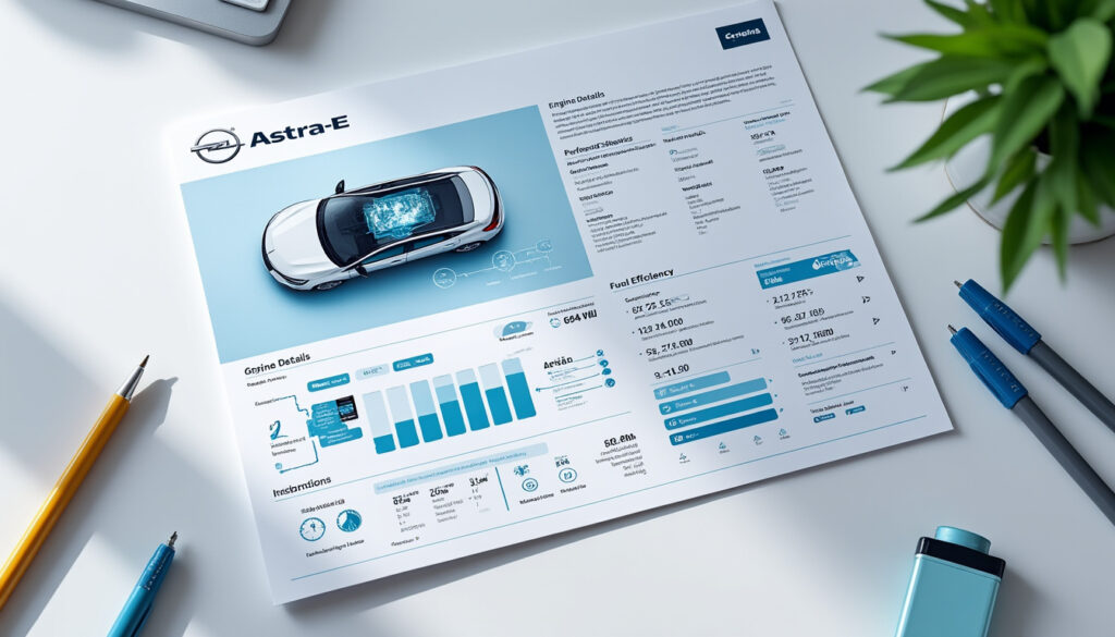 découvrez la fiche technique complète de l'opel astra-e, incluant ses performances, ses caractéristiques innovantes et ses options de technologie. informez-vous sur les spécifications et les atouts de ce modèle qui allie modernité et praticité pour une conduite optimale.