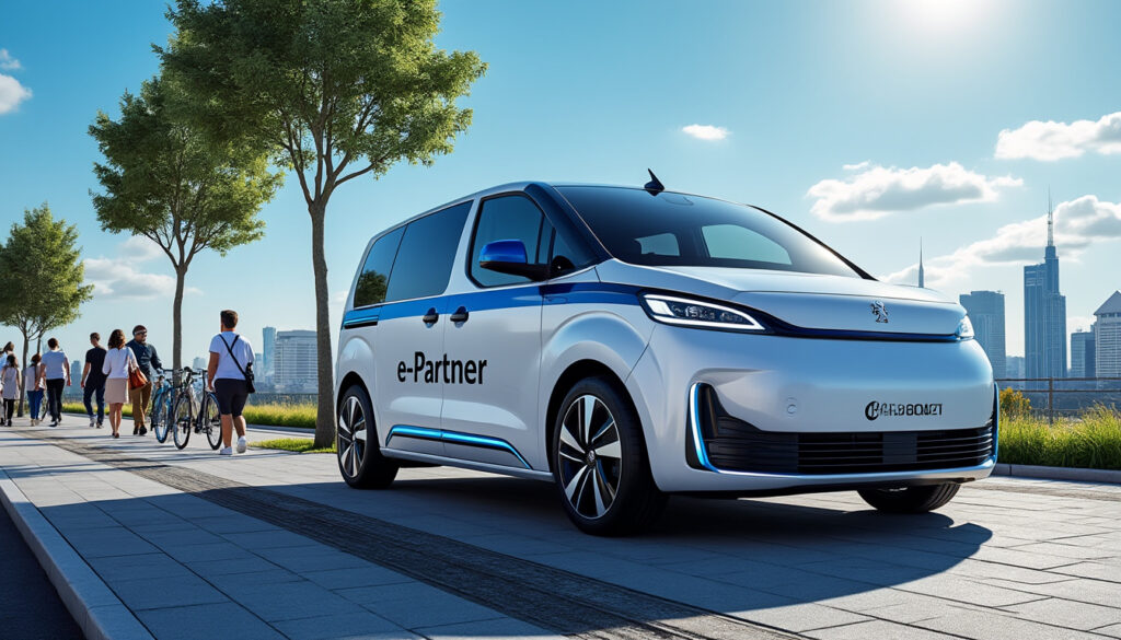 découvrez la fiche technique complète du peugeot e-partner, un utilitaire électrique alliant performance, autonomie et praticité. explorez ses caractéristiques innovantes, sa capacité de chargement et les options de connectivité pour optimiser votre quotidien professionnel.