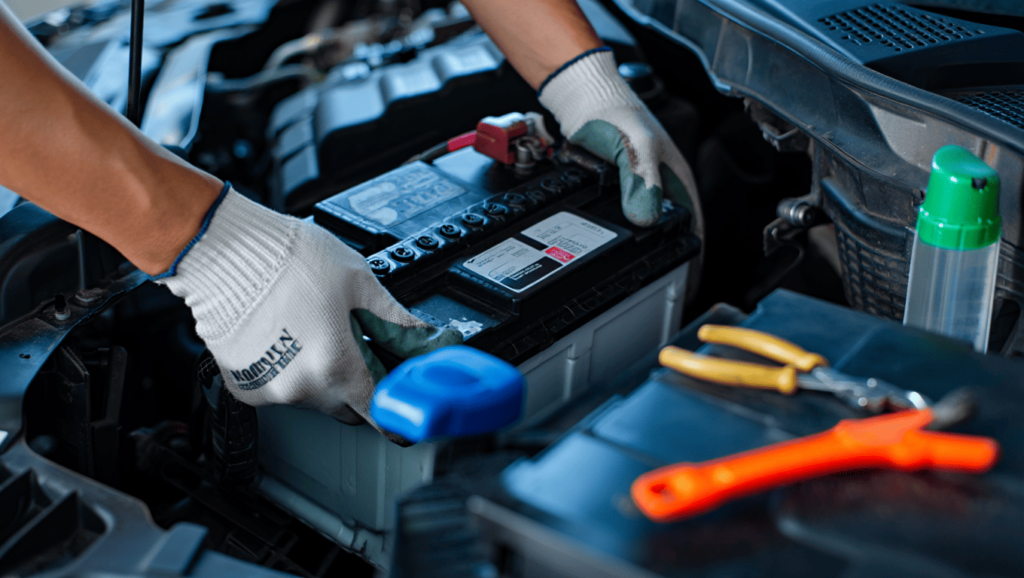 remplacement de batterie start