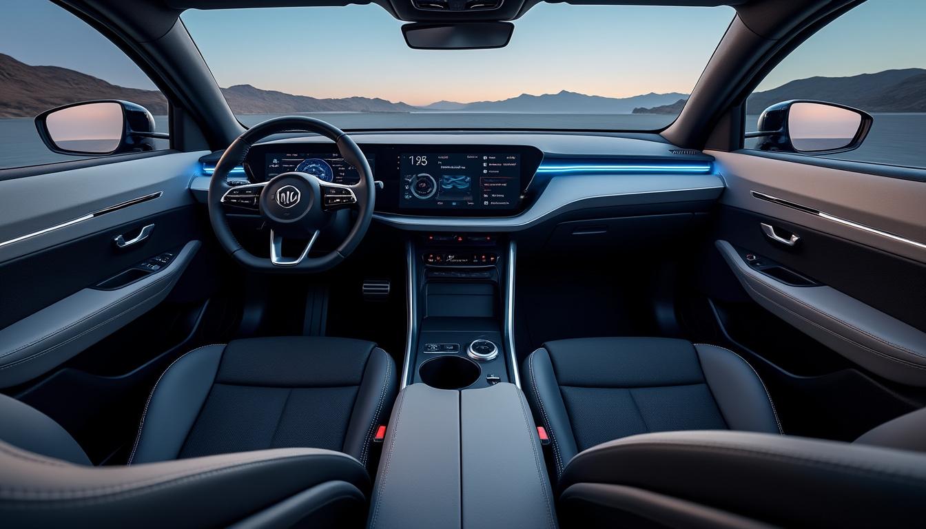 découvrez le nouveau suv électrique compact mg s5 ev, alliant design moderne et technologies avancées. explorez son intérieur spacieux, ses équipements high-tech et son confort exceptionnel, idéal pour les trajets urbains et les escapades. faites le plein de sensations tout en roulant de manière écologique !