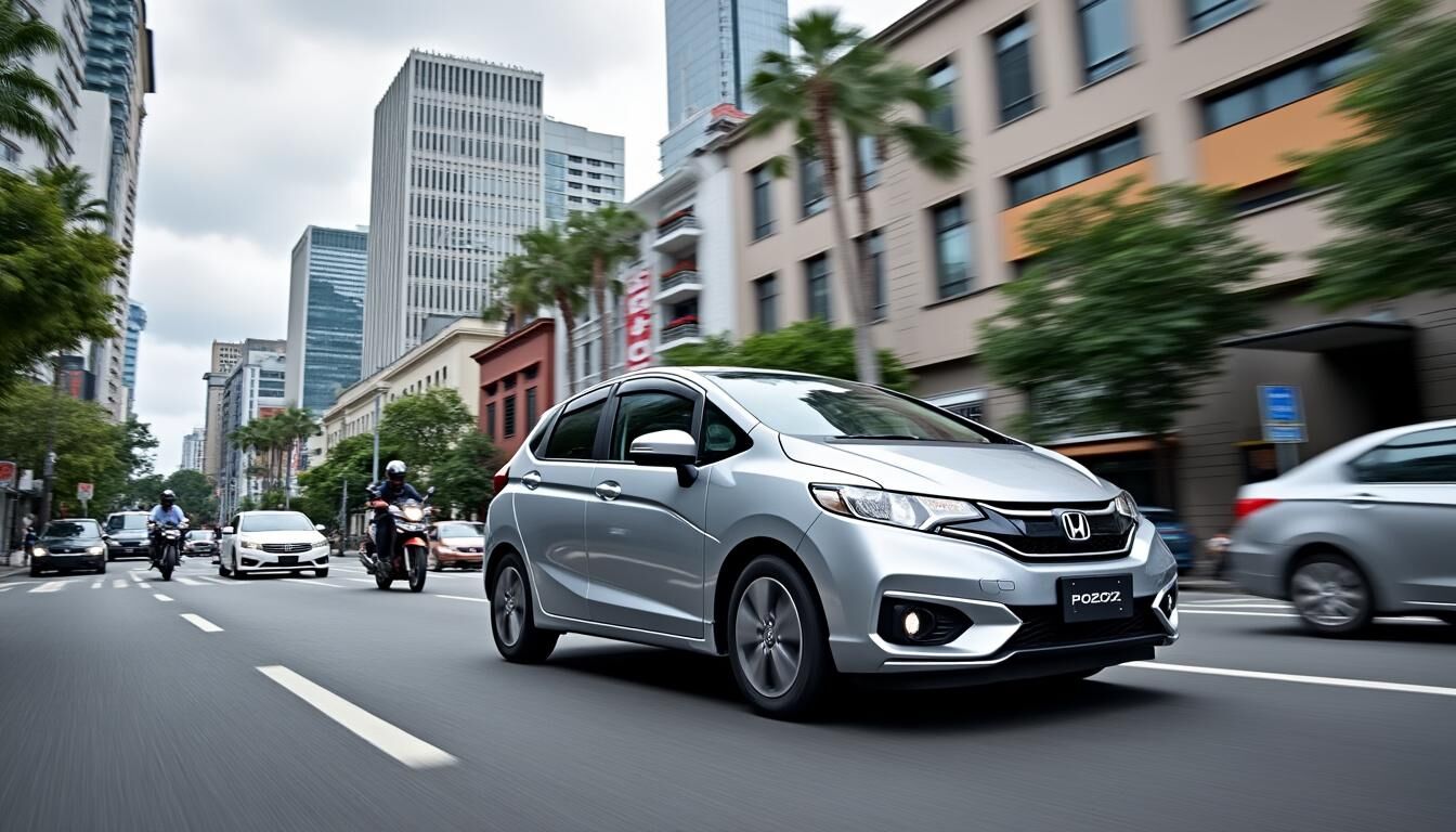 Découvrez la Honda Jazz e:HEV, la citadine hybride qui allie performances et efficacité. Avec son design compact et ses technologies avancées, la Jazz e:HEV défie les gros SUV tout en offrant un confort inégalé et une consommation réduite. Une révolution dans le monde de l'automobile !