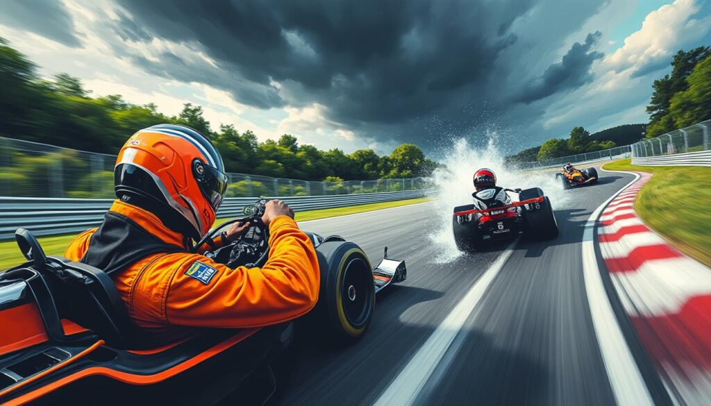 découvrez l'histoire incroyable de deux pilotes qui échappent à un accident de course spectaculaire sur le célèbre circuit du nürburgring. revivez les moments palpitants et la témérité des pilotes dans cette expérience de course inoubliable.