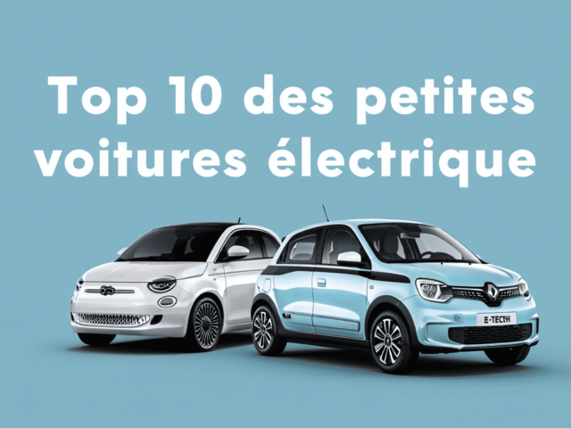 Top 10 des petites voitures électriques à ne pas manquer. Comparatif et guide d’achat