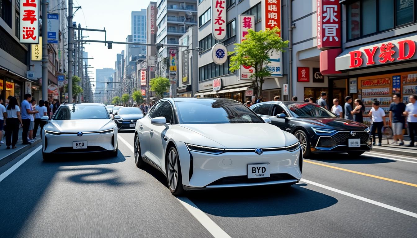 découvrez comment la voiture électrique chinoise s'invite sur le marché japonais, marquant le début d'une nouvelle ère de compétition. analyse des enjeux, des innovations et des répercussions sur l'industrie automobile.