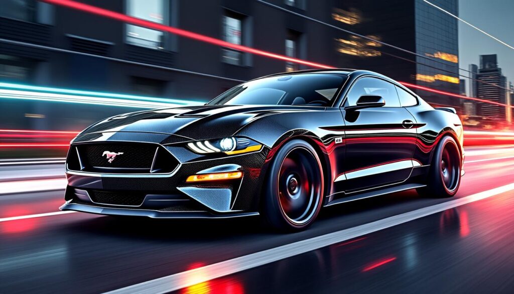 découvrez la nouvelle mustang gtd : une révolution avec sa carrosserie en fibre de carbone brute, offrant un design audacieux et des performances exceptionnelles sans la traditionnelle peinture.