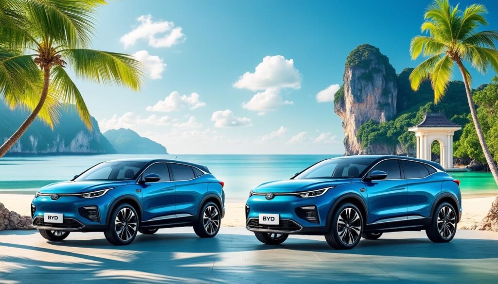 découvrez les byd dolphin surf, fabriquées en thaïlande, qui arrivent bientôt sur le marché européen. un design innovant et des performances adaptées à vos besoins en mobilité durable.