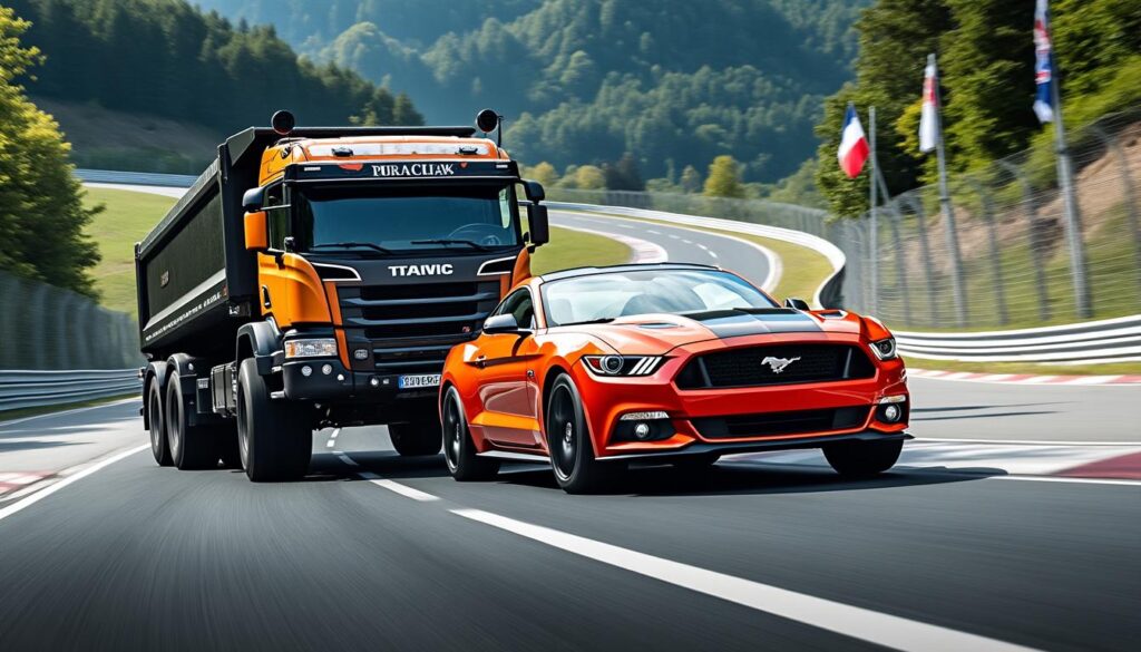 découvrez comment une camionnette a joué un rôle clé dans l’établissement d’un nouveau record au nürburgring par la ford mustang gtd. un exploit inédit mêlant puissance, stratégie et innovation automobile !