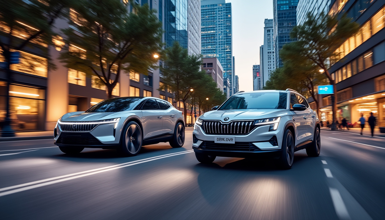 découvrez le duel électrique entre la leapmotor b10 et le skoda elroq, illustrant la montée en puissance des constructeurs chinois face à l'industrie automobile européenne. analyse comparative, innovations et enjeux de ce nouveau chapitre sur le marché.
