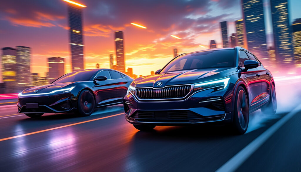 découvrez le duel inédit entre la leapmotor b10 et la skoda elroq : analyse des technologies, performances et enjeux dans cette nouvelle bataille automobile qui oppose la chine à l’europe.