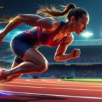 La athlète anglaise propulsée par 500 chevaux-vapeur par tonne