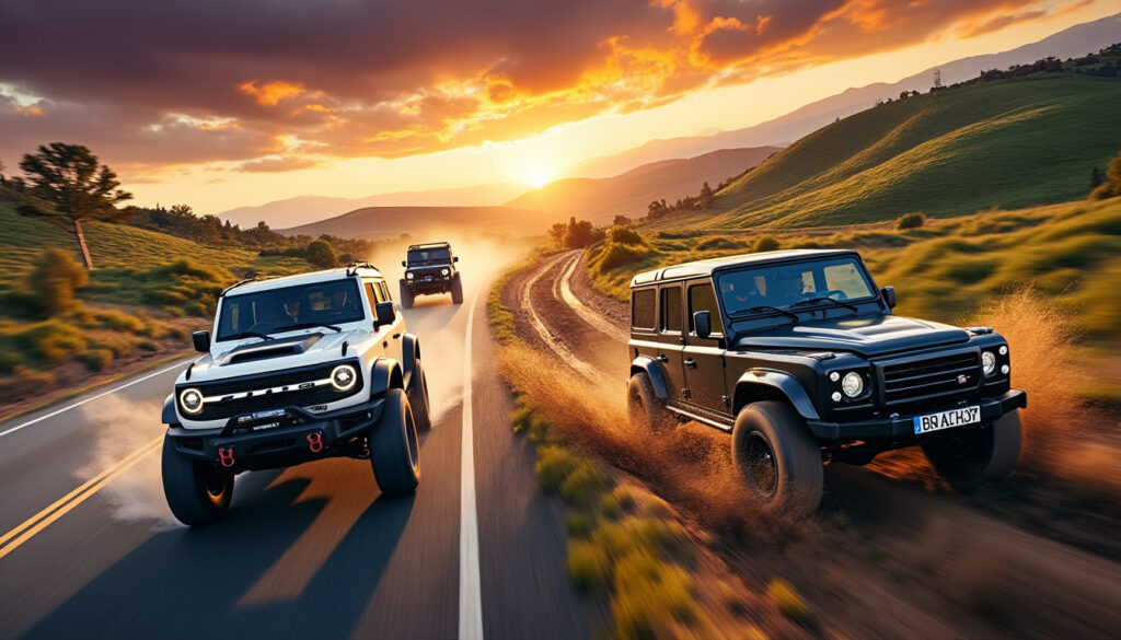 découvrez comment les 4x4 s’imposent comme stars sur les routes américaines et les chemins européens. analyse, comparaison et tendances autour de ces véhicules tout-terrain emblématiques.