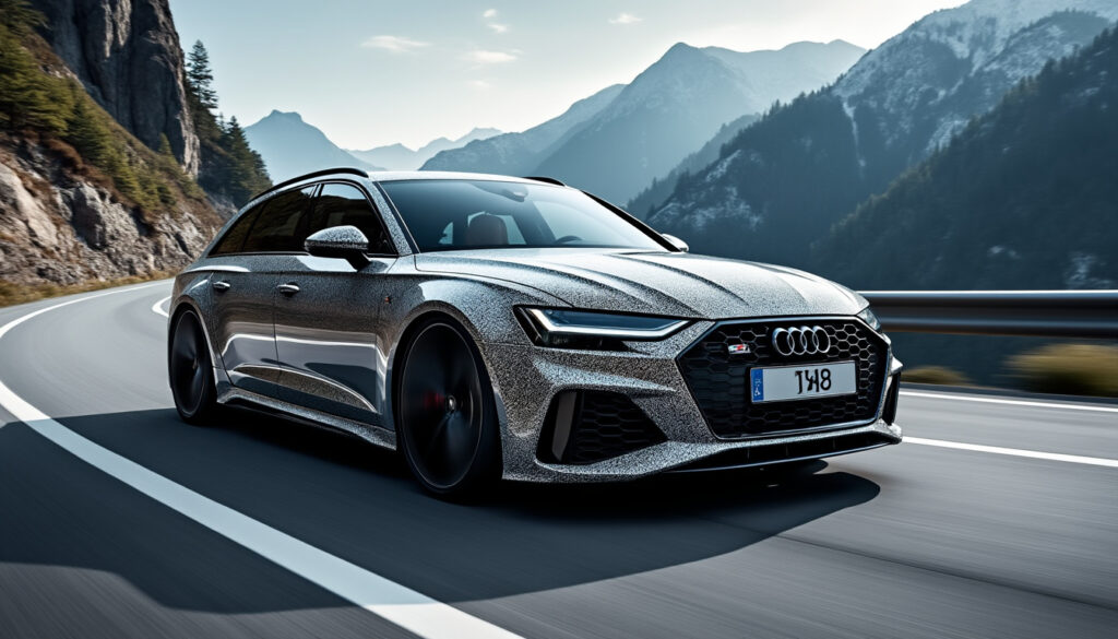 découvrez un prototype inédit de l'audi rs6 actuellement en phase de test : une surprise attend les passionnés, puisqu'il conserve un moteur traditionnel. performances et sensations authentiques sont au rendez-vous !