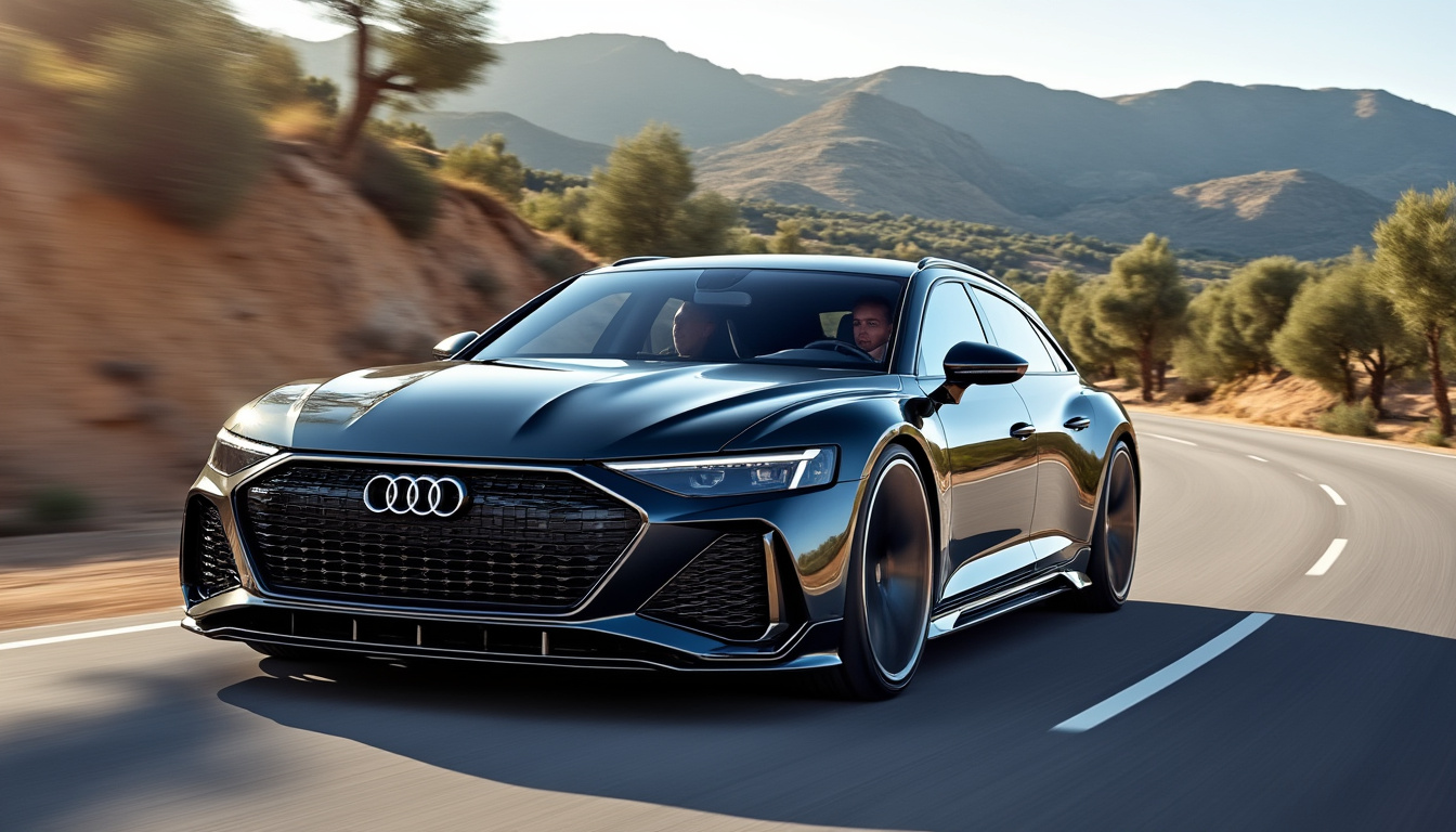 découvrez un prototype inédit de l'audi rs6 en phase de test : la célèbre sportive surprend en restant fidèle à son moteur traditionnel. restez informé sur les nouveautés de la marque aux anneaux.