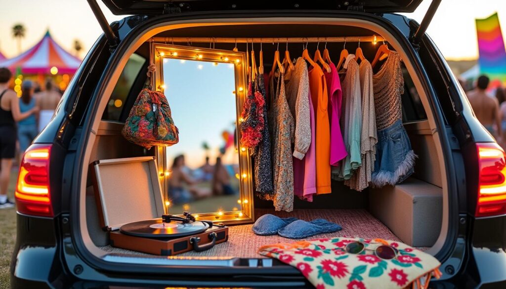 découvrez nos 10 astuces pratiques pour transformer facilement le coffre de votre voiture en dressing de festival. optimisez l'espace, organisez vos vêtements et profitez pleinement de votre expérience en plein air avec ces conseils simples et efficaces !