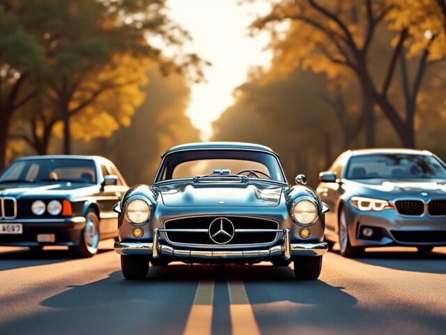 Le Retour aux Sources : Pourquoi Mercedes, Audi et BMW Renaissent avec un Design Rétro