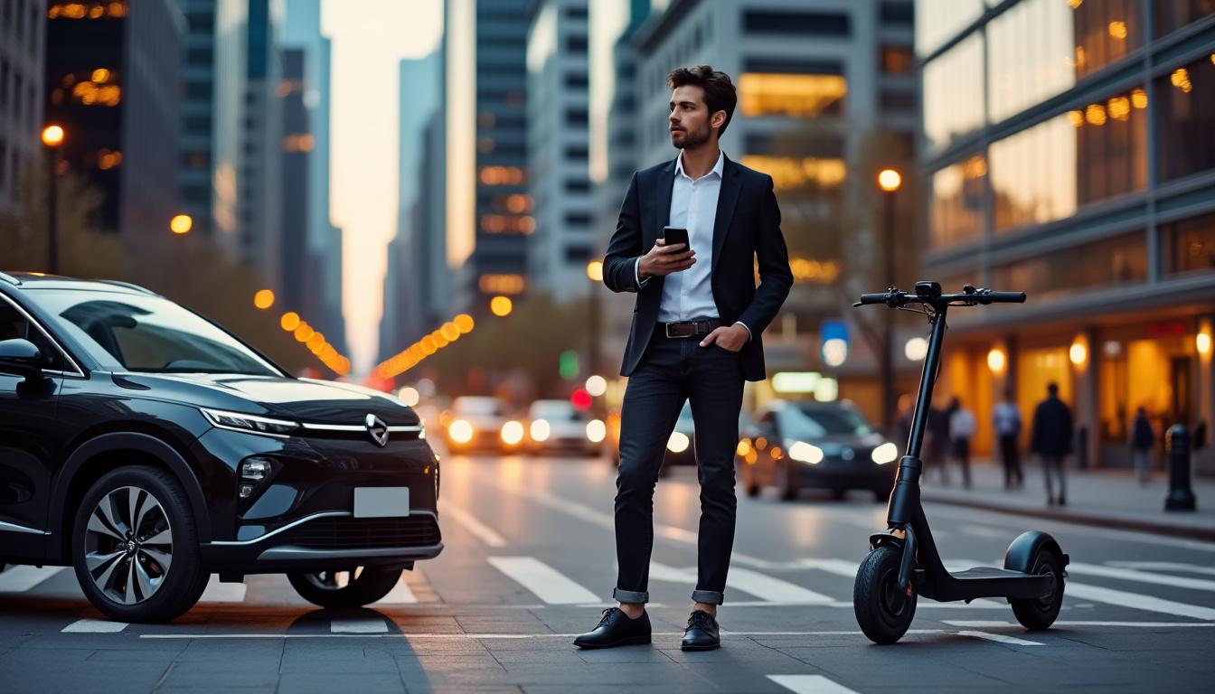 hésitant entre un suv compact et un scooter électrique pour un style urbain branché ? découvrez les avantages de chaque option pour circuler en ville avec confort, tendance et praticité.