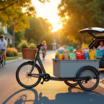 Voiture ou vélo cargo : le match en zone périurbaine