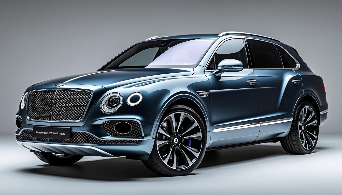 découvrez en avant-première l'image exclusive du tout nouveau suv bentley, alliant luxe et performance dans un design innovant.