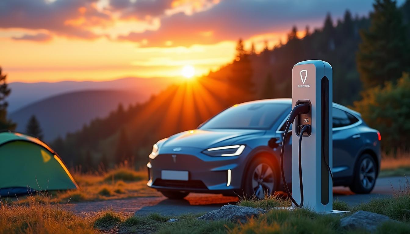 découvrez notre sélection des meilleurs campings accessibles en voiture électrique, alliant nature, confort et respect de l'environnement pour des vacances éco-responsables.