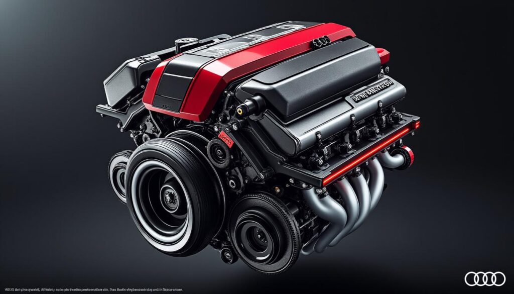 découvrez comment audi célèbre l'héritage de son mythique moteur 5 cylindres, symbole d'innovation et de performance automobile.