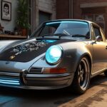 Cette Porsche 911 d&rsquo;époque cache en réalité une 964 modernisée