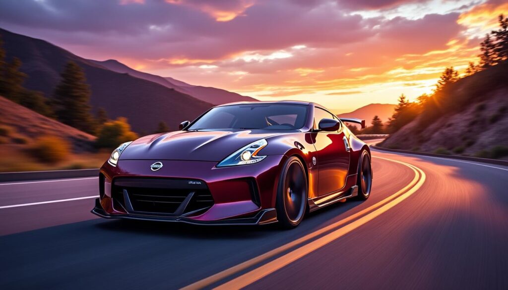 découvrez le restylage imminent de la nissan z, la sportive iconique qui se refait une jeunesse avec un design repensé et des performances améliorées.