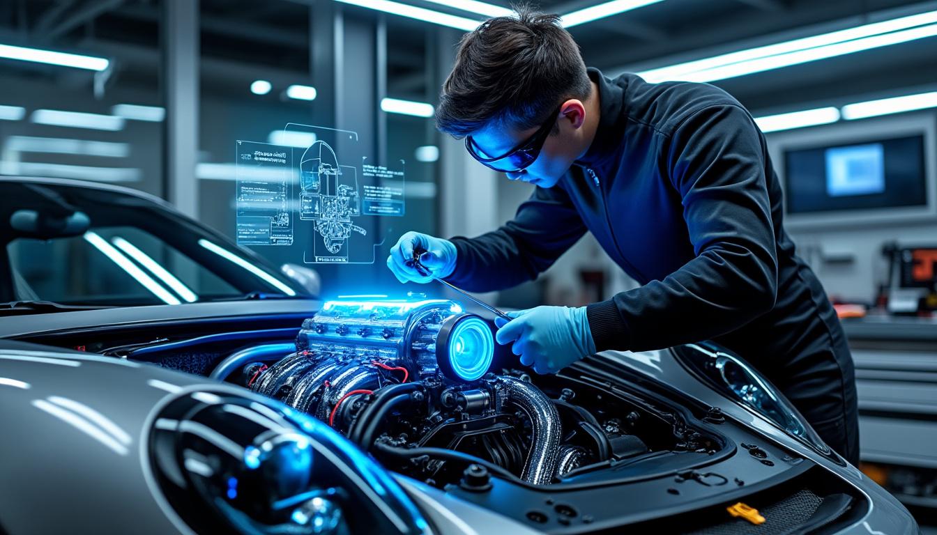 en europe, l'an dernier, une voiture porsche sur trois fonctionnait à l'électricité, révélant une avancée majeure vers la mobilité électrique de la marque.