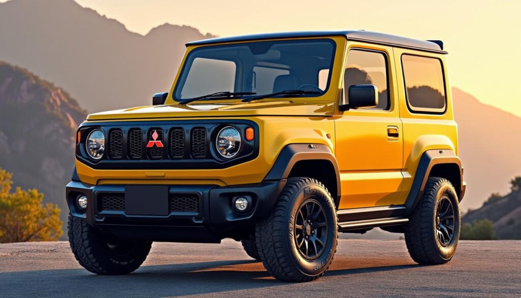 découvrez la nouvelle kei car de mitsubishi, un hommage moderne au légendaire pajero de 1982, alliant design iconique et technologie contemporaine.