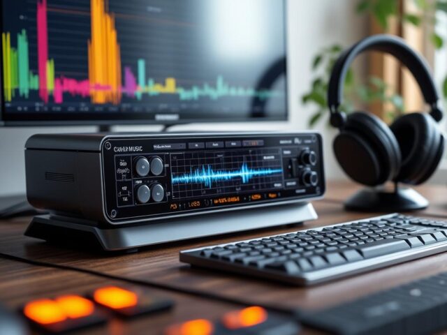 Simulateur de niveau sonore par Oscar Music