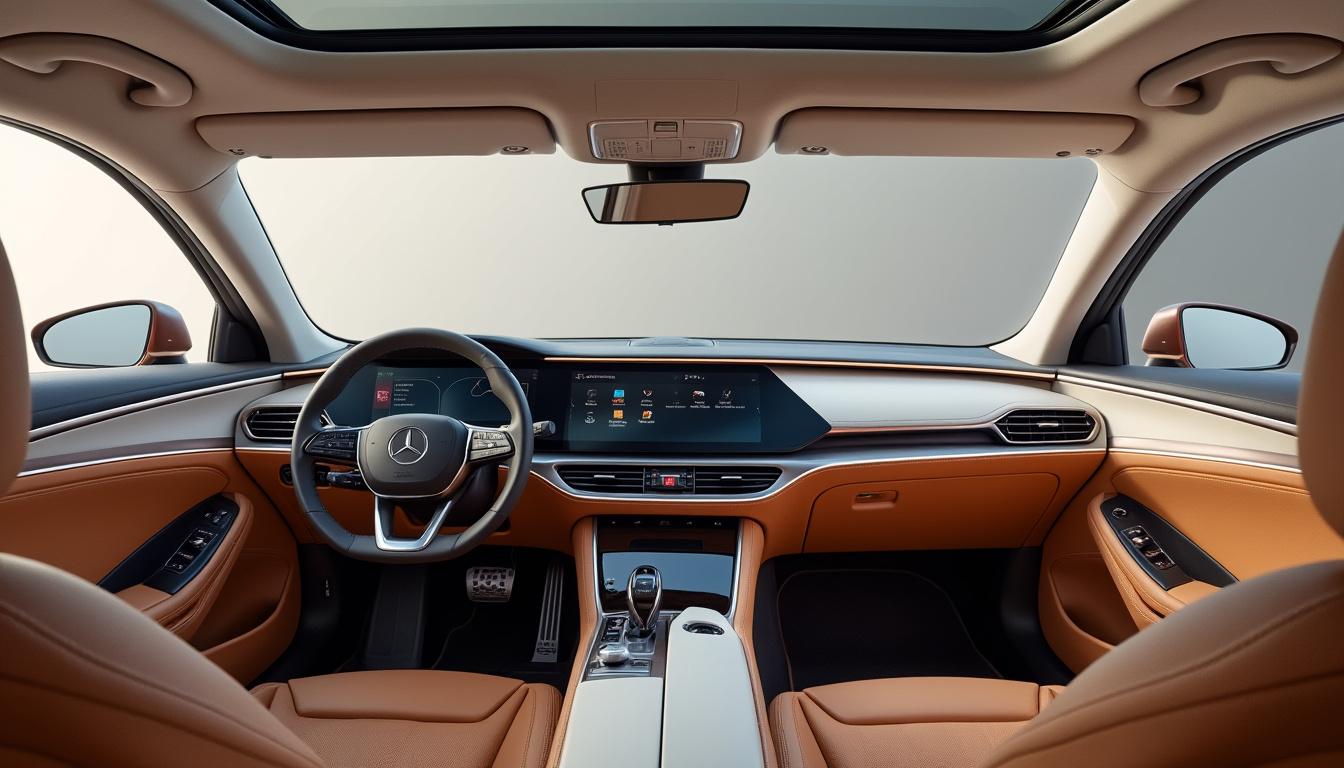 découvrez la nouvelle mercedes classe s, alliant élégance et luxe avec un intérieur sans cuir pour un confort éthique et sophistiqué.