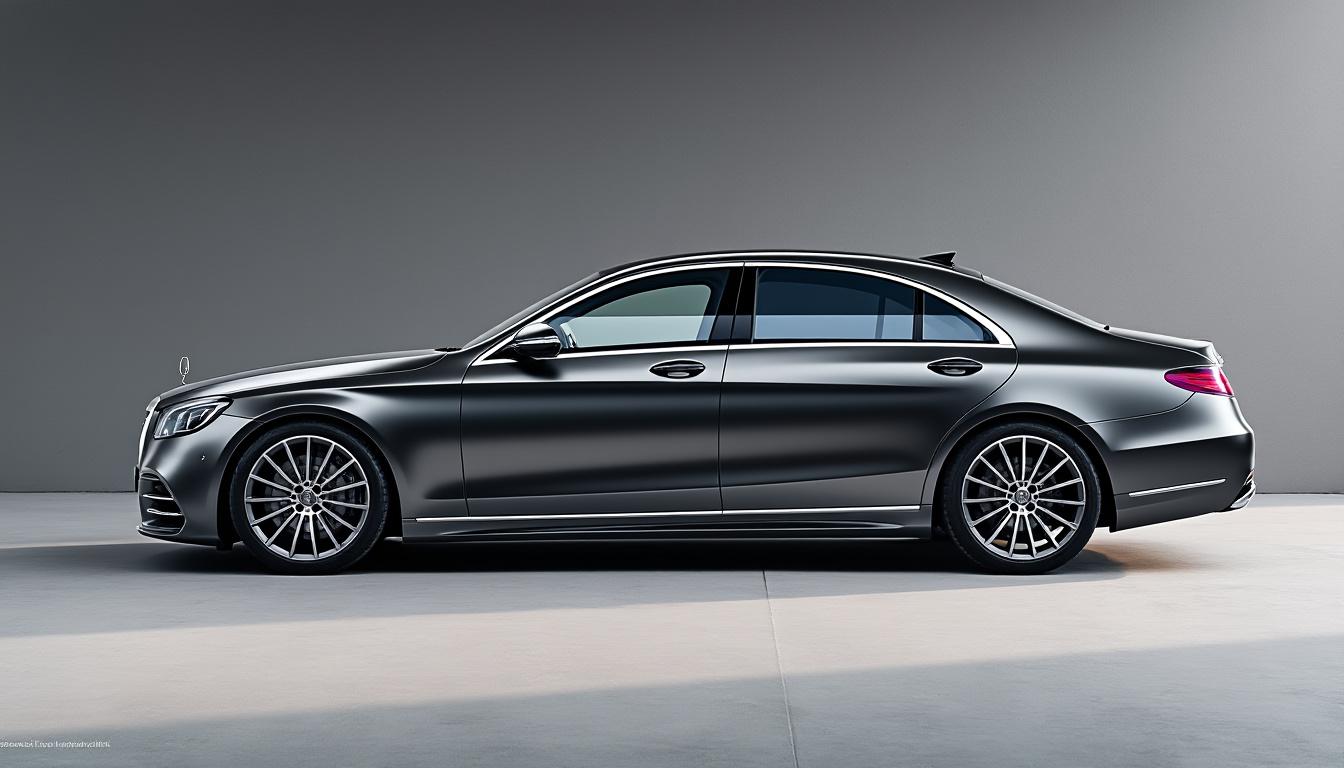 découvrez la nouvelle mercedes classe s alliant élégance et luxe, sans utiliser de cuir, pour une expérience raffinée et éthique.