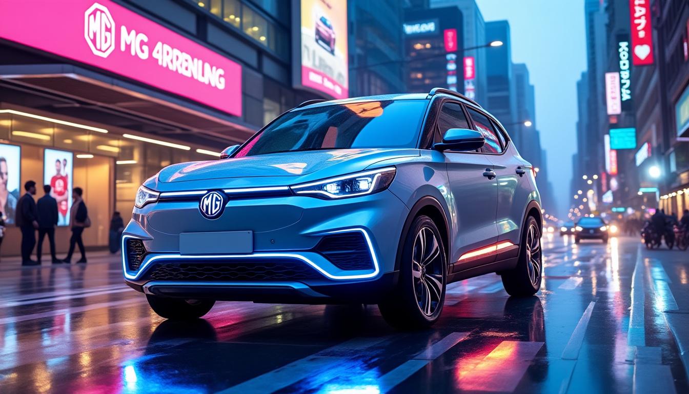 découvrez la mg4, une première exclusive au royaume-uni, avant son lancement officiel. explorez ses caractéristiques innovantes et préparez-vous à une nouvelle ère automobile.