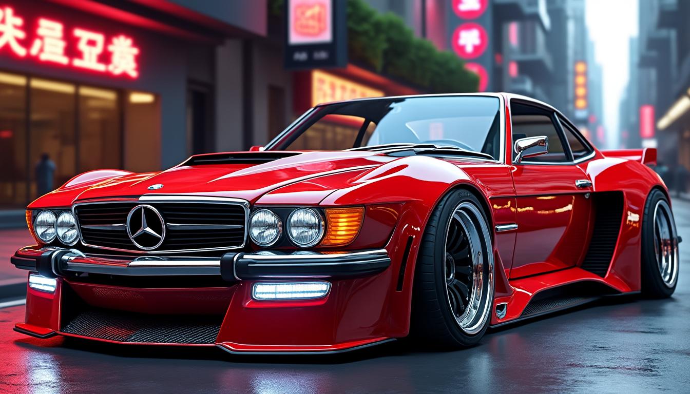 découvrez l'histoire méconnue d'un modÚle sportif mercedes, un hommage discret à une légende automobile d'autrefois.