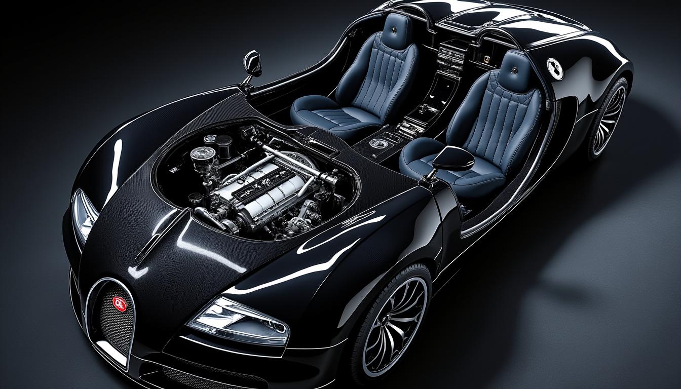 découvrez les secrets de la restauration délicate d'une bugatti veyron, un travail minutieux digne d'un horloger automobile alliant passion et précision.