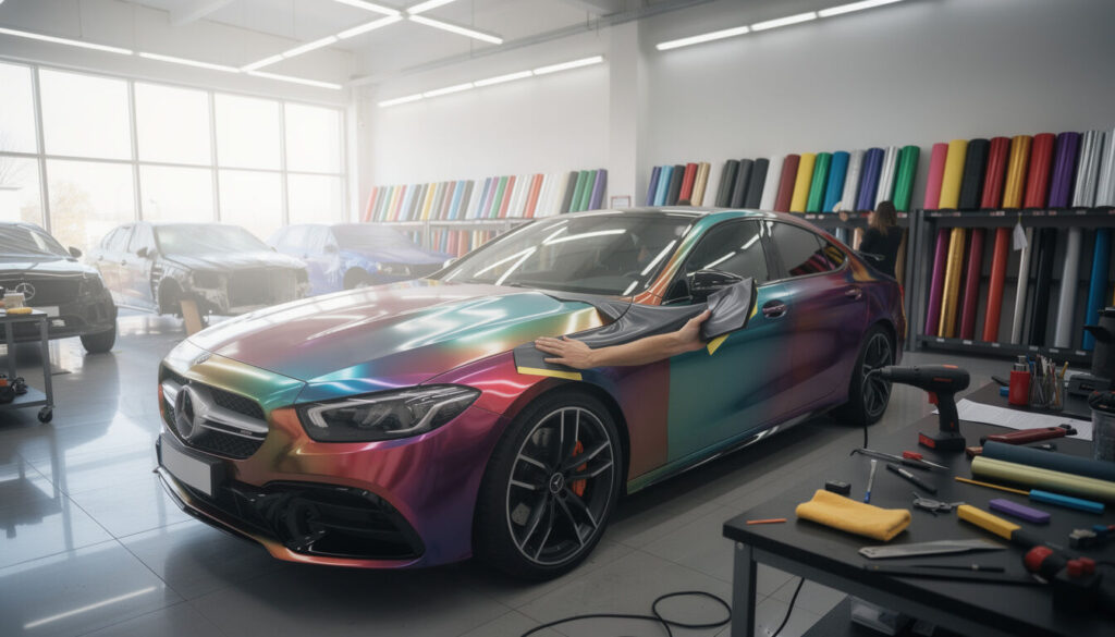 Découvrez tout ce qu'il faut savoir sur le covering de véhicules : techniques, avantages, conseils et tendances pour personnaliser votre voiture facilement et efficacement.