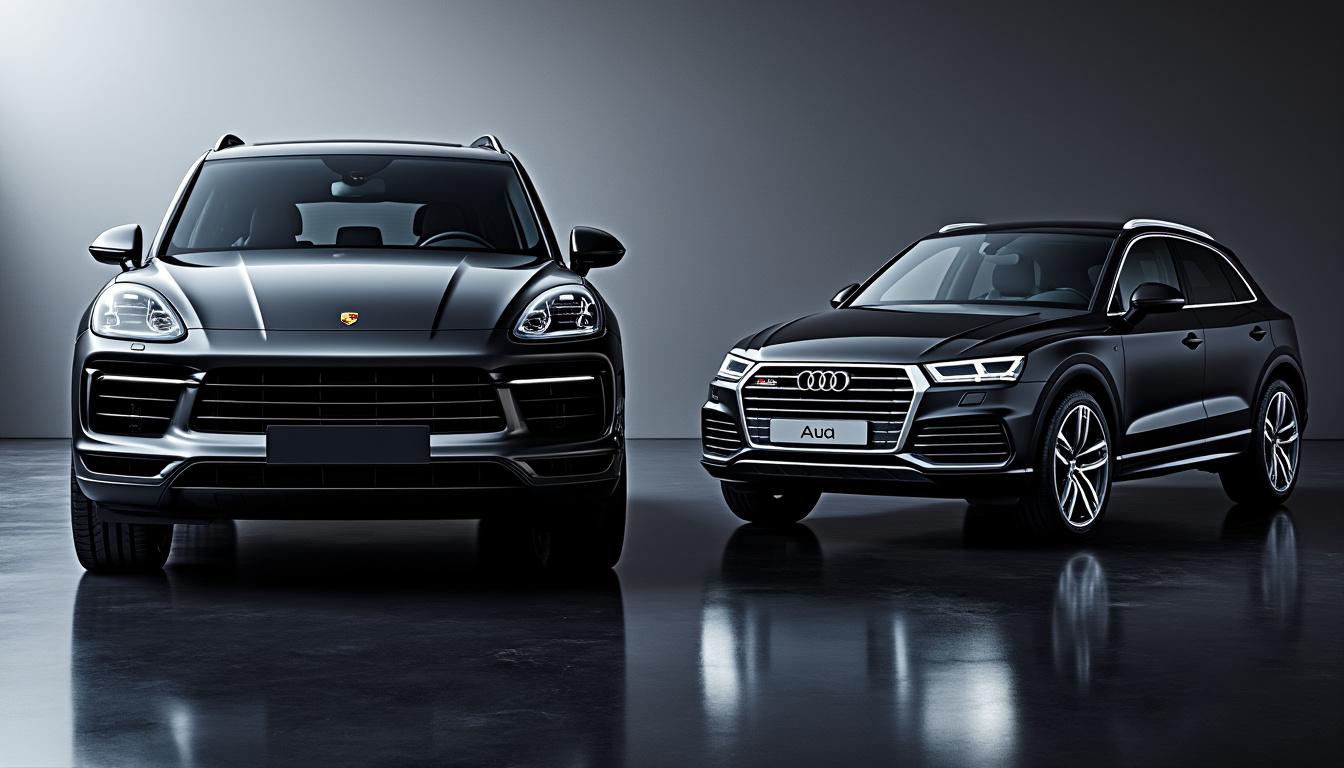 découvrez le nouveau suv à essence « une authentique porsche », qui se distingue clairement des audi rebadgées grâce à son design unique et ses performances exceptionnelles.